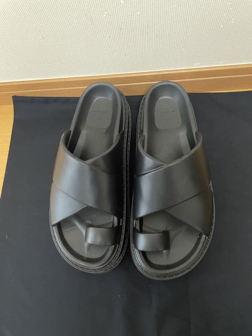 SACAI ブラック Foam Multiple Sole サンダル 41