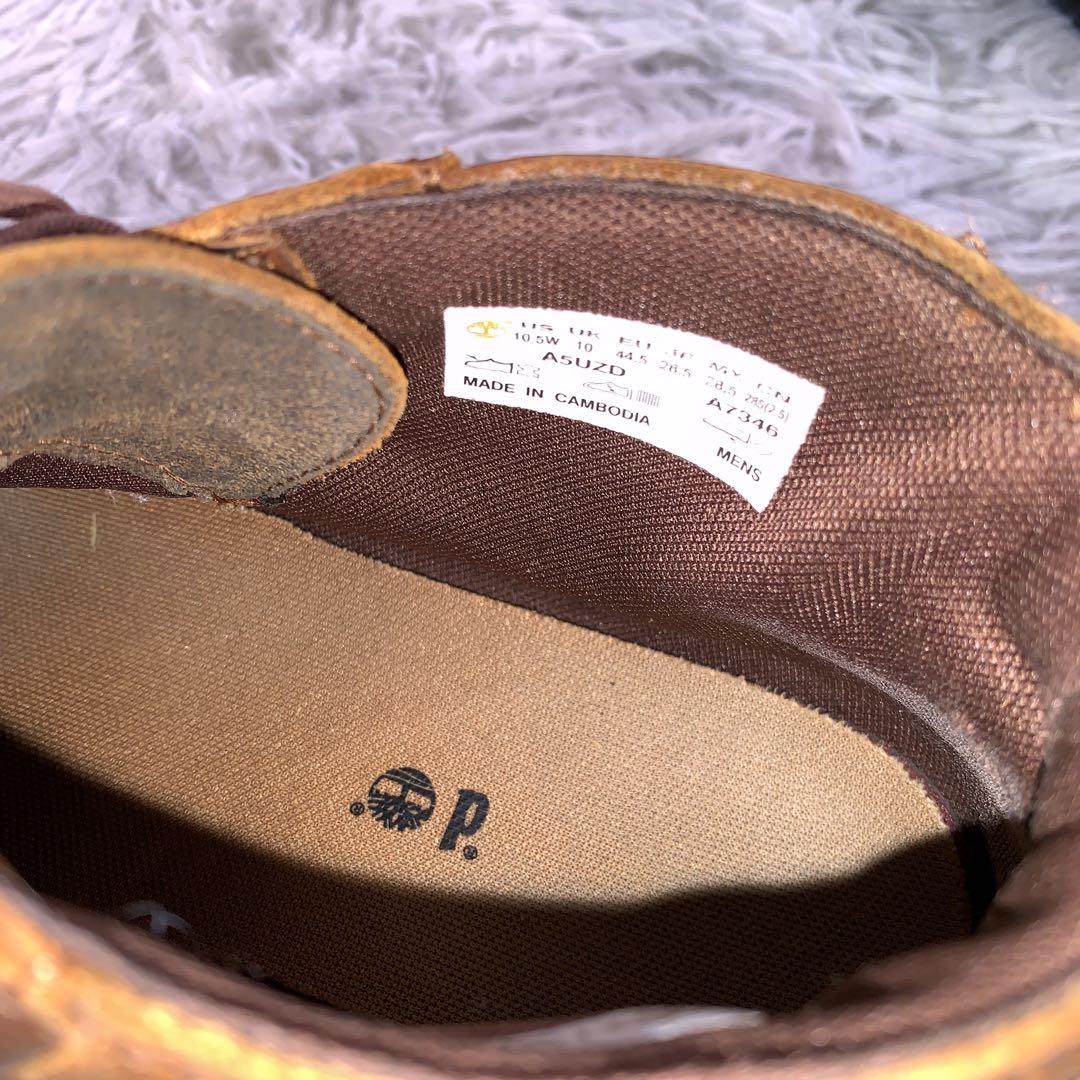 TimberLandクレストフィールド レザーシューズ ウォータープルーフ 防水