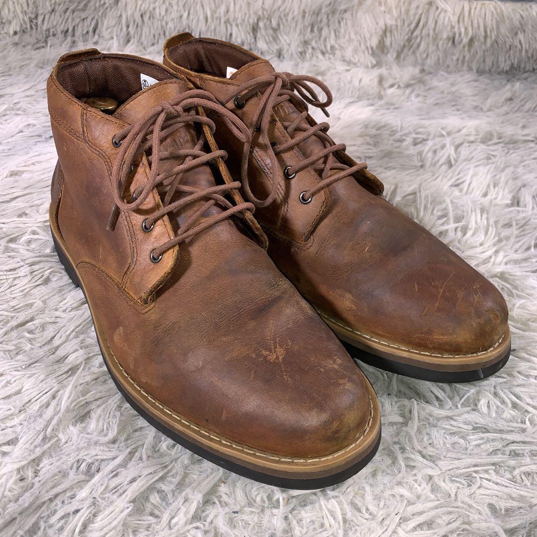 TimberLandクレストフィールド レザーシューズ ウォータープルーフ 防水