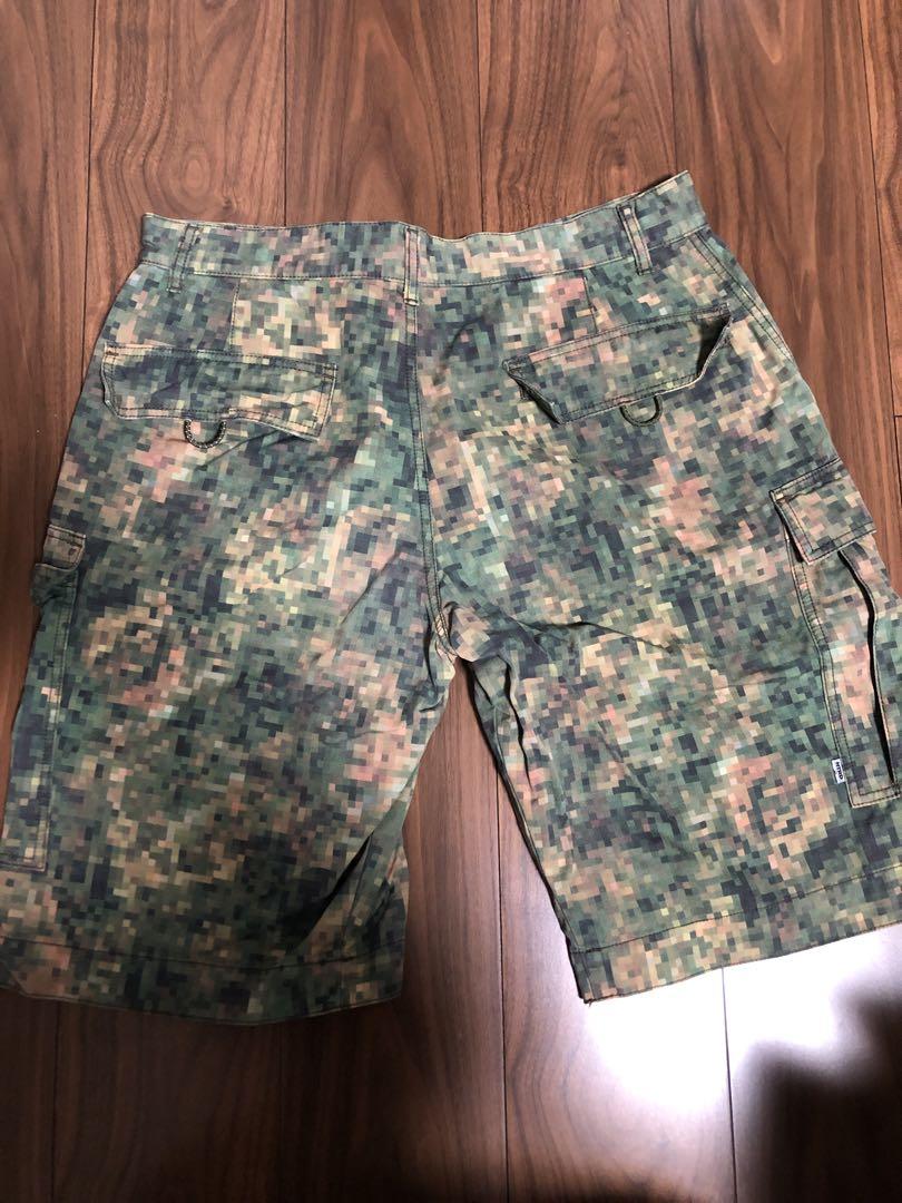 [中古]nitraid mosaic dope forest カーゴショーツL