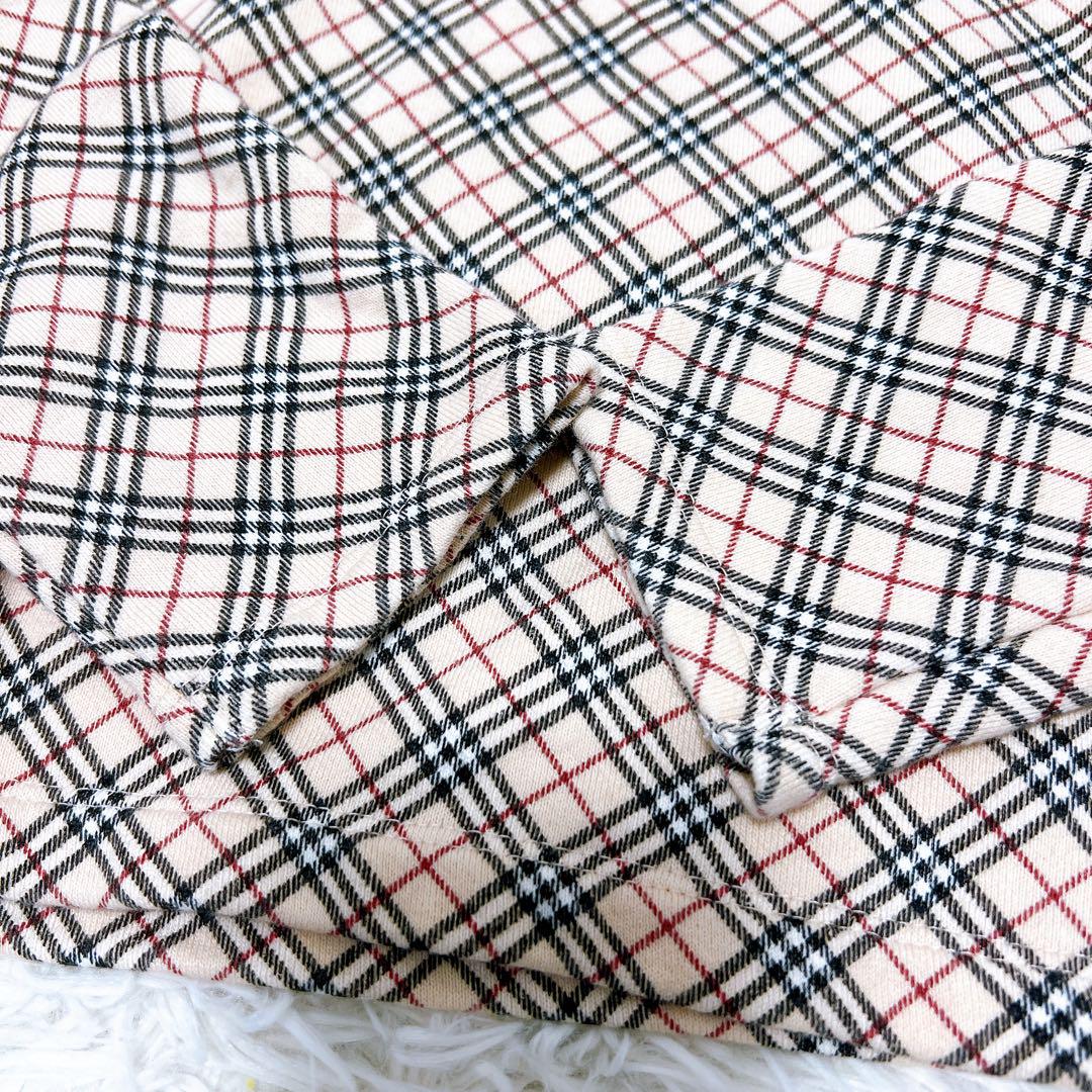 160A BURBERRY LONDON ノバチェック トレーナー ベージュ系