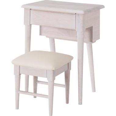 【送料込み新品】毎日、ここに座るのが楽しみになるドレッサーとスチール