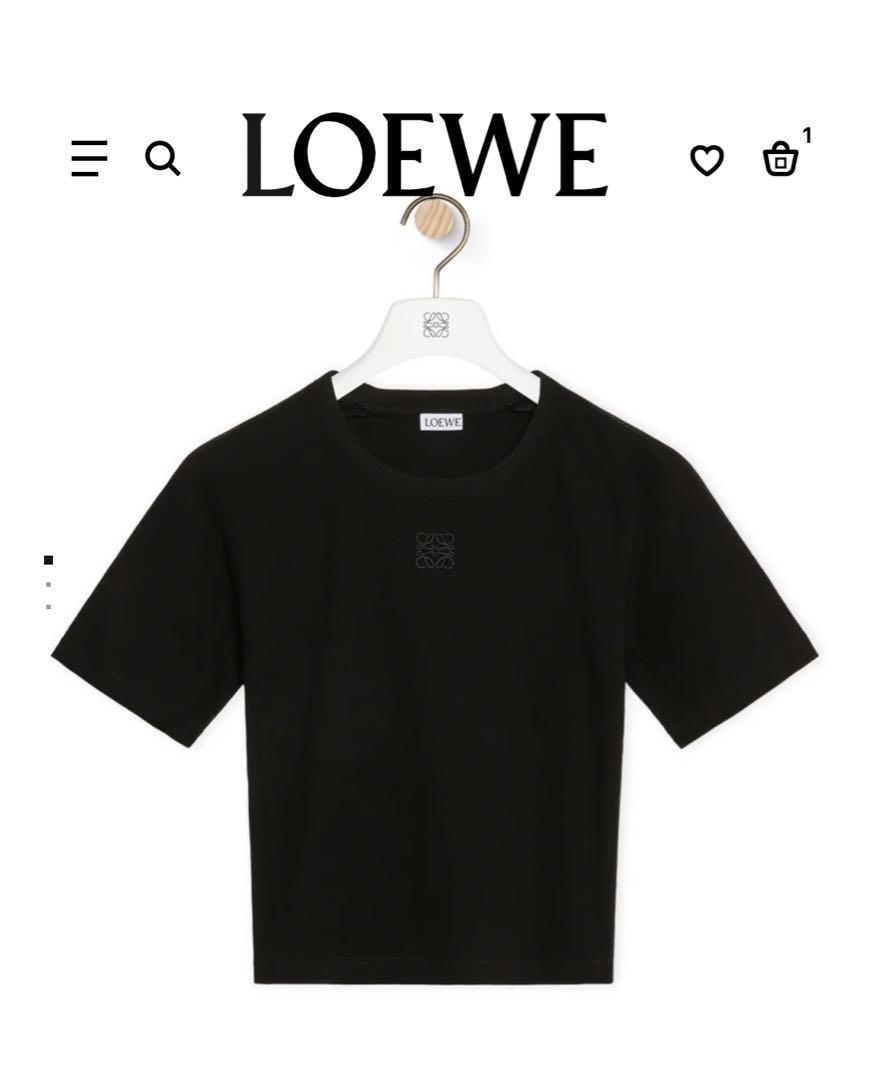 LOEWE  ロエベ　クロップド　Tシャツ  トップス　XS