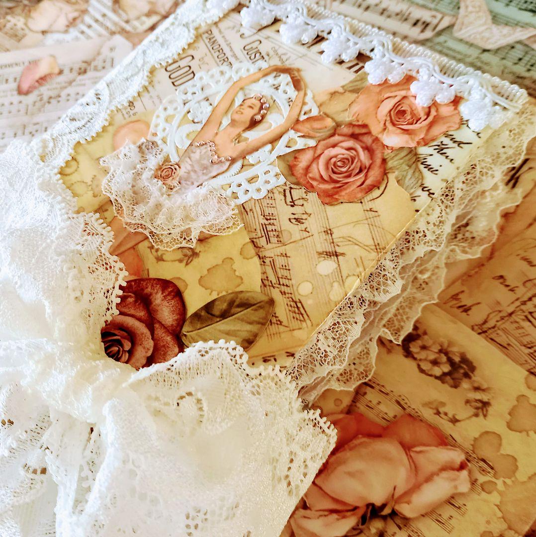 激安通販 夢見るバレリーナのジャンクジャーナル☆Passion Rose☆wp クラフト/布製品 ハンドメイド¥12,510-dawajen.bh 激安通販 夢見るバレリーナのジャンクジャーナル☆Passion Rose☆wp クラフト/布製品 ハンドメイド¥12,510-dawajen.bh