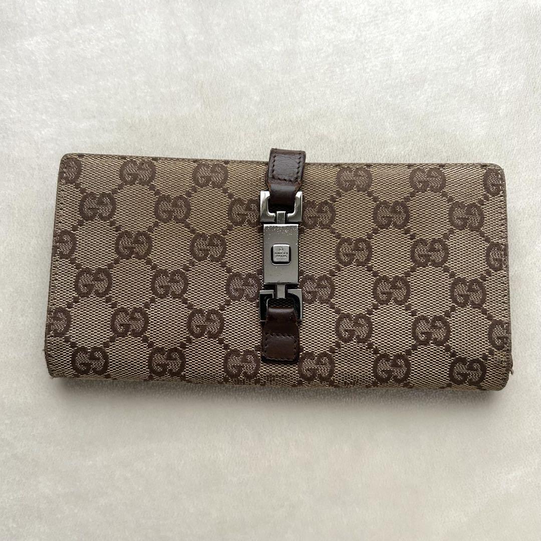 GUCCI グッチ 長財布 GG柄
