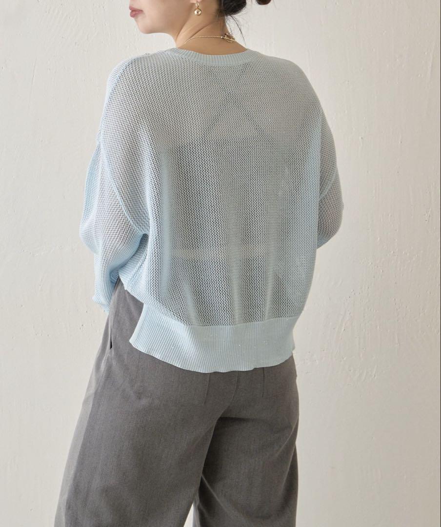 新品　Jena　espace merveilleux メタリックメッシュニット メタリックメッシュニット | Jena espace merveilleux(ジェナ