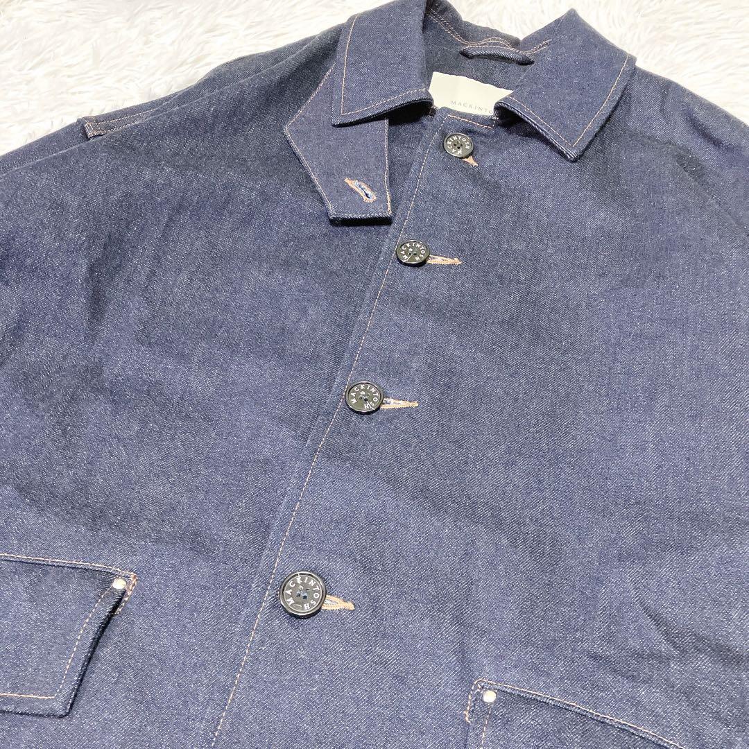 マッキントッシュ　HUMBIE DENIM ハンビー　デニム　ネイビー　34