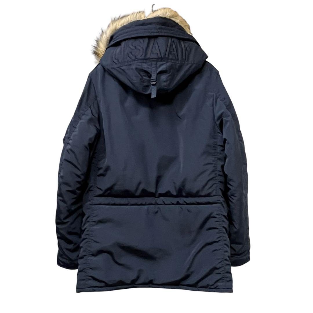 【希少】【極美品】アヴィレックス　N-3B ミリタリー　モッズコート　ファー