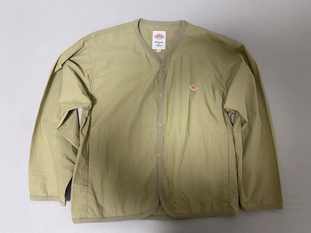 ダントン コットン シャツカーディガン ジャケット