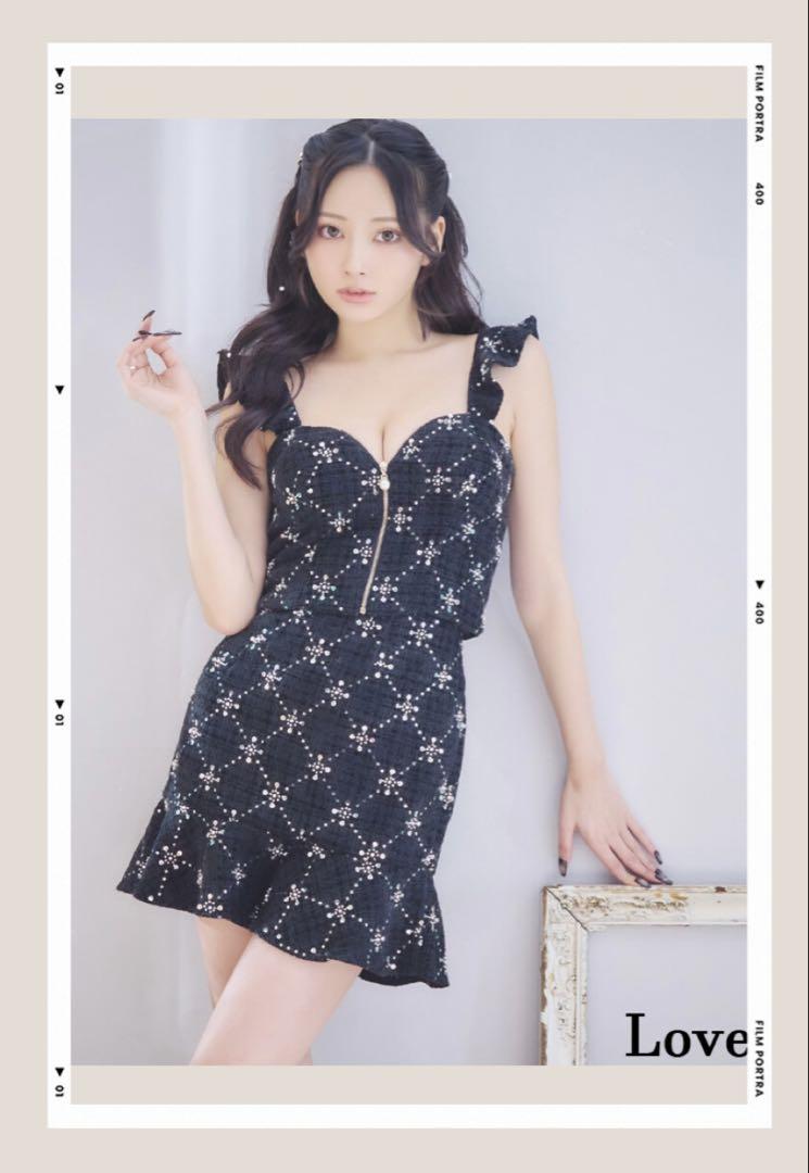 新品　Love Rich キャバドレス　ミニドレス スパンコール　ミニスカート 新品 Love Rich キャバドレス ミニドレス スパンコール ミニ