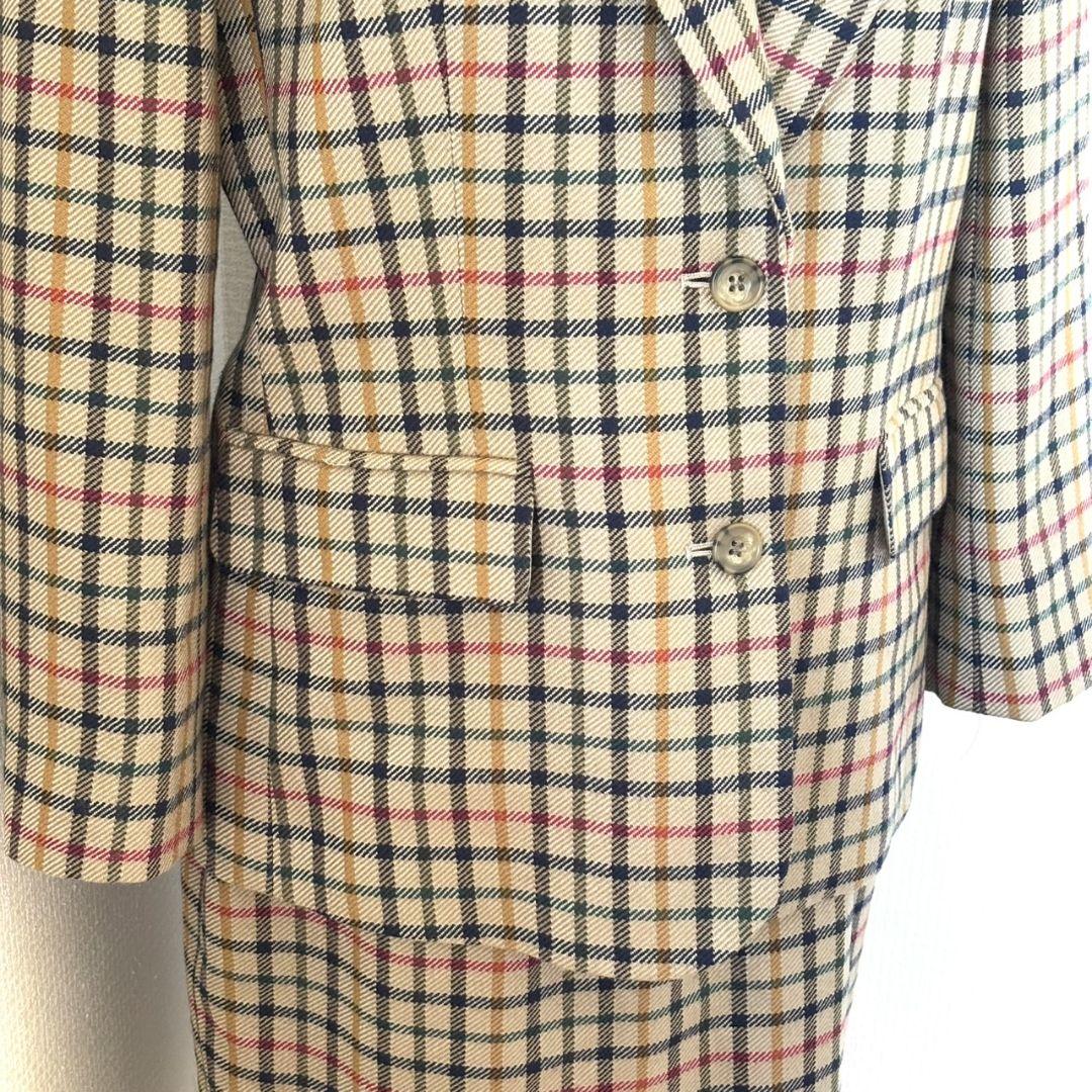 DAKS ダックス セットアップ ジャケット スカート 希少 高級 美品