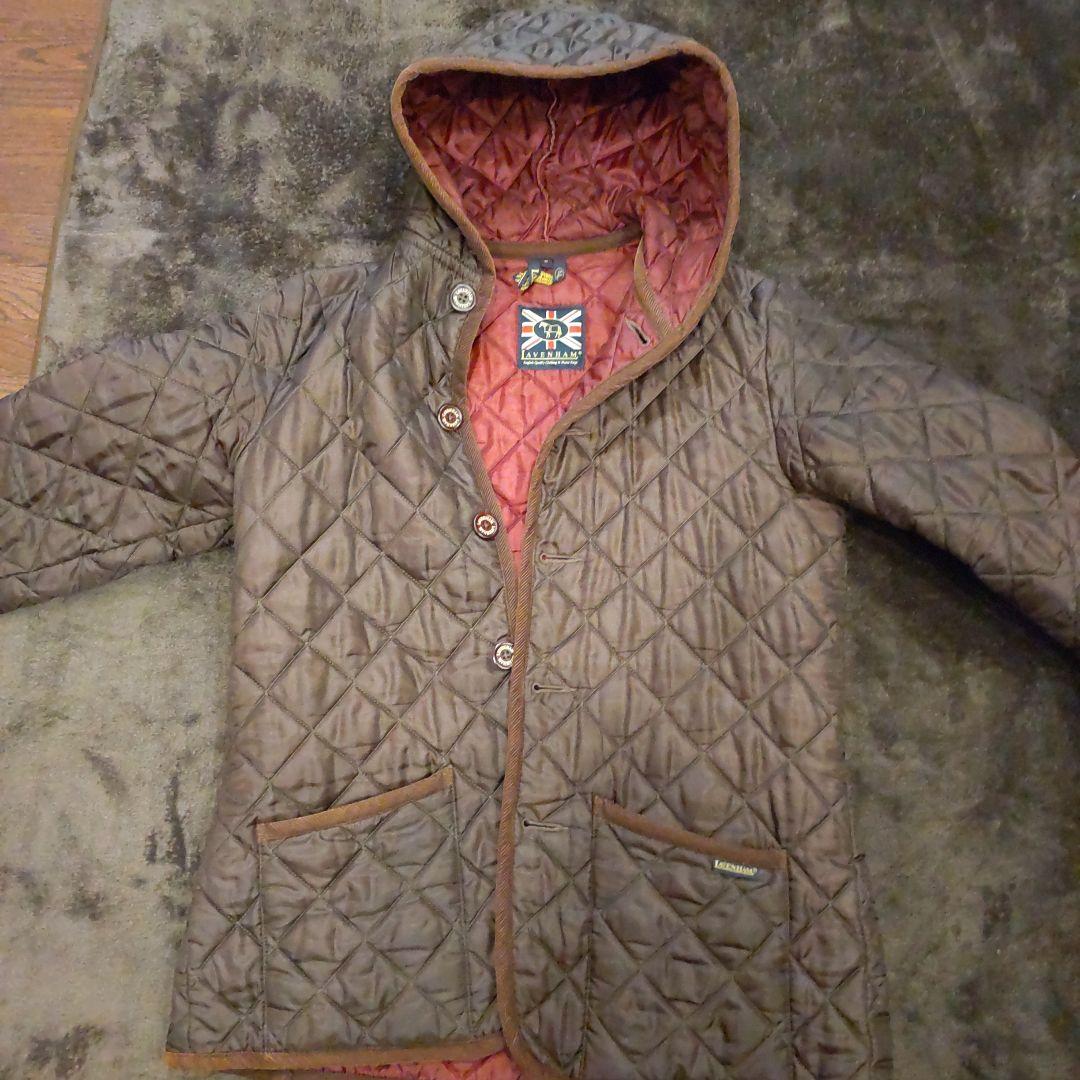 LAVENHAM ブラウン キルティングジャケット Mサイズ