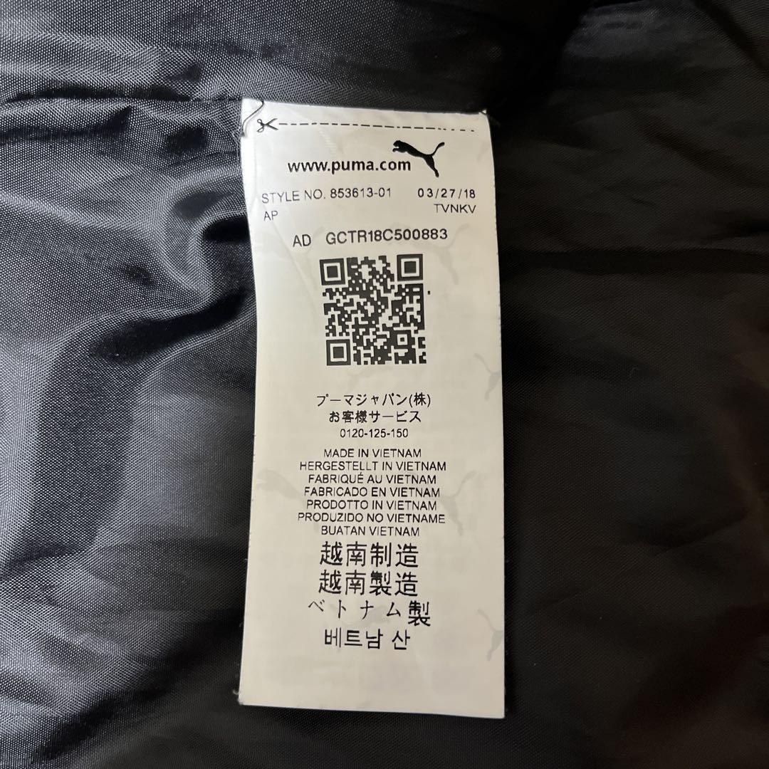 【極美品】PUMA ダウンジャケット　黒　Ｌ〜XL ジャケット・アウター