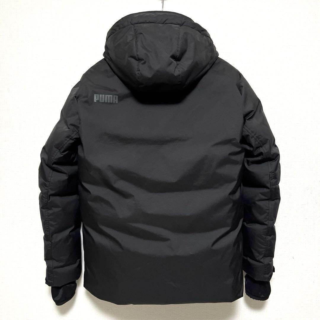 【極美品】PUMA ダウンジャケット　黒　Ｌ〜XL ジャケット・アウター