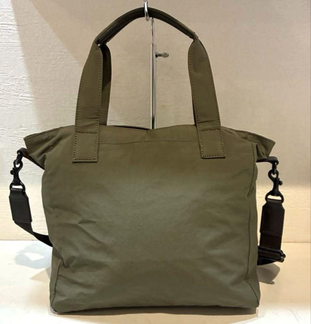 美品】MARGARET HOWELLidea トートバッグ 2way カーキ - メルカリ