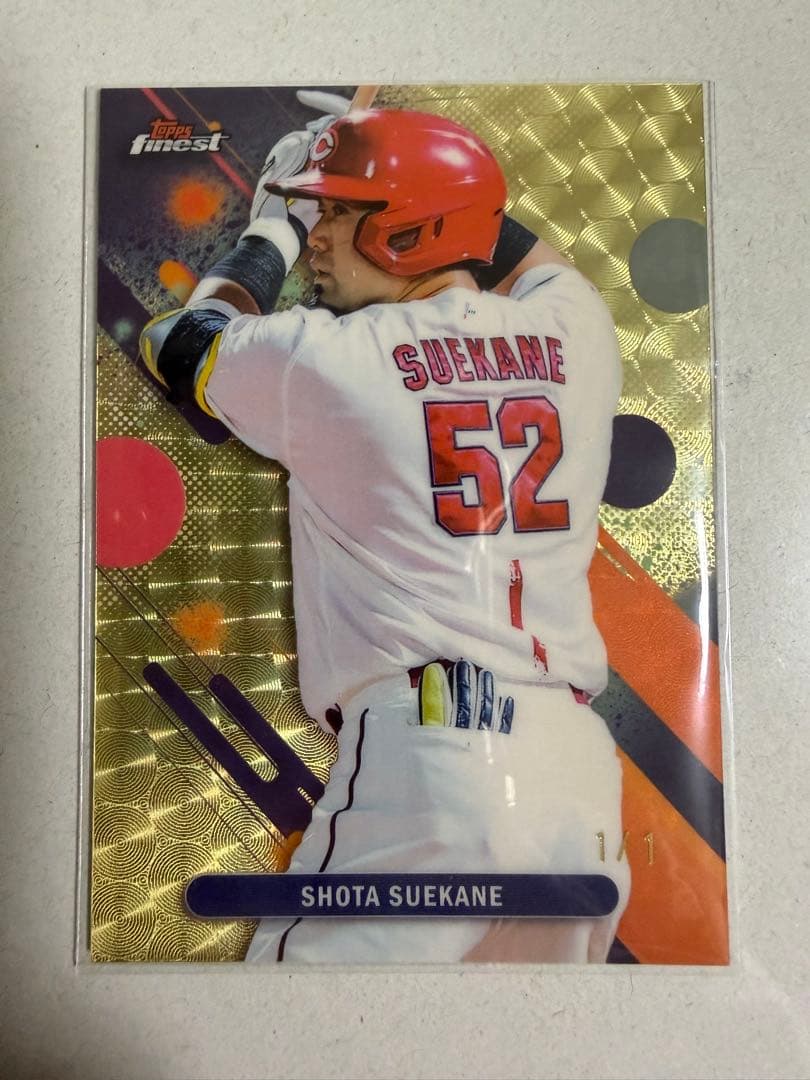 広島 末包昇大 1 1 topps NPB ファイネスト 1of1