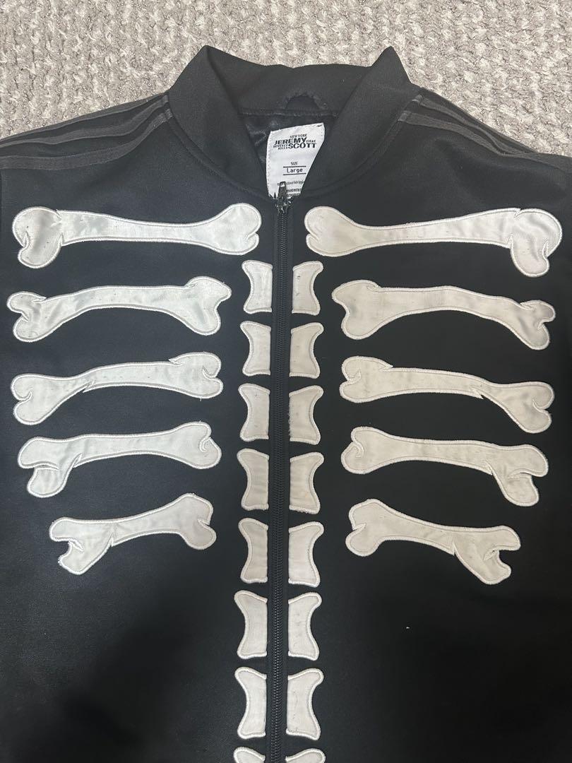 adidas JEREMY SCOTT ボーンジャージ ジャケット　Lサイズ