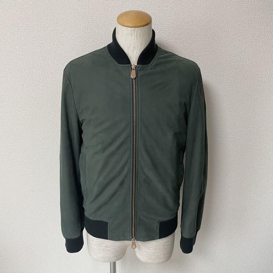 ジャケット・アウター Berluti Snake Tatoo Calf Leather Jacket