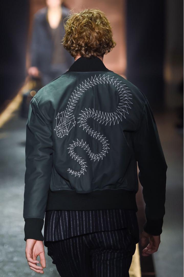 ジャケット・アウター Berluti Snake Tatoo Calf Leather Jacket