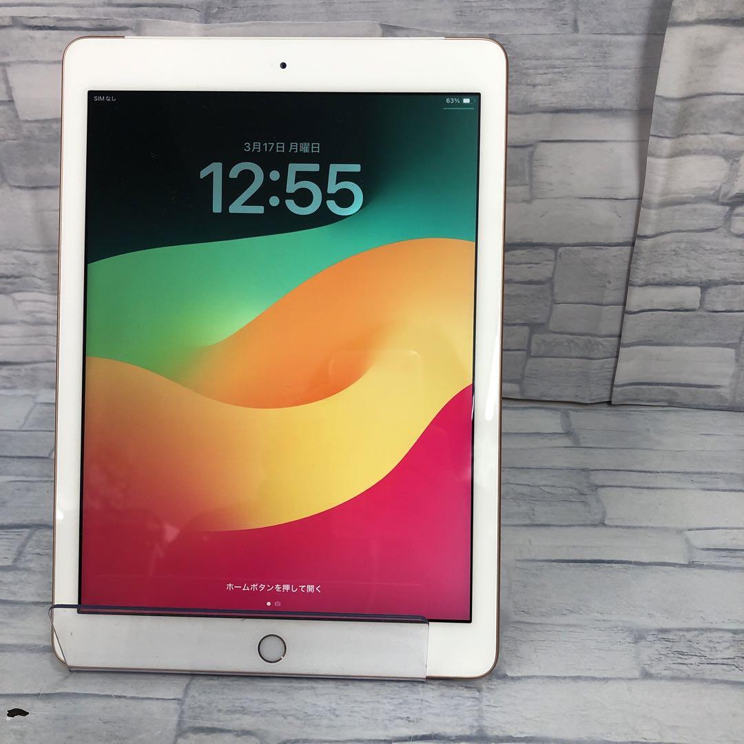 k673simロック解除済ipad 第６世代　32GBゴールドMRM02J/A