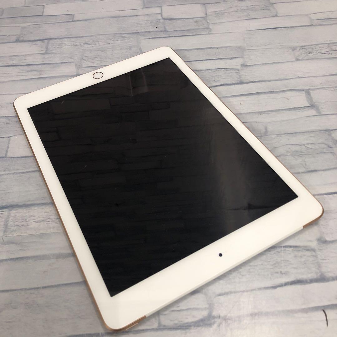 k673simロック解除済ipad 第６世代　32GBゴールドMRM02J/A