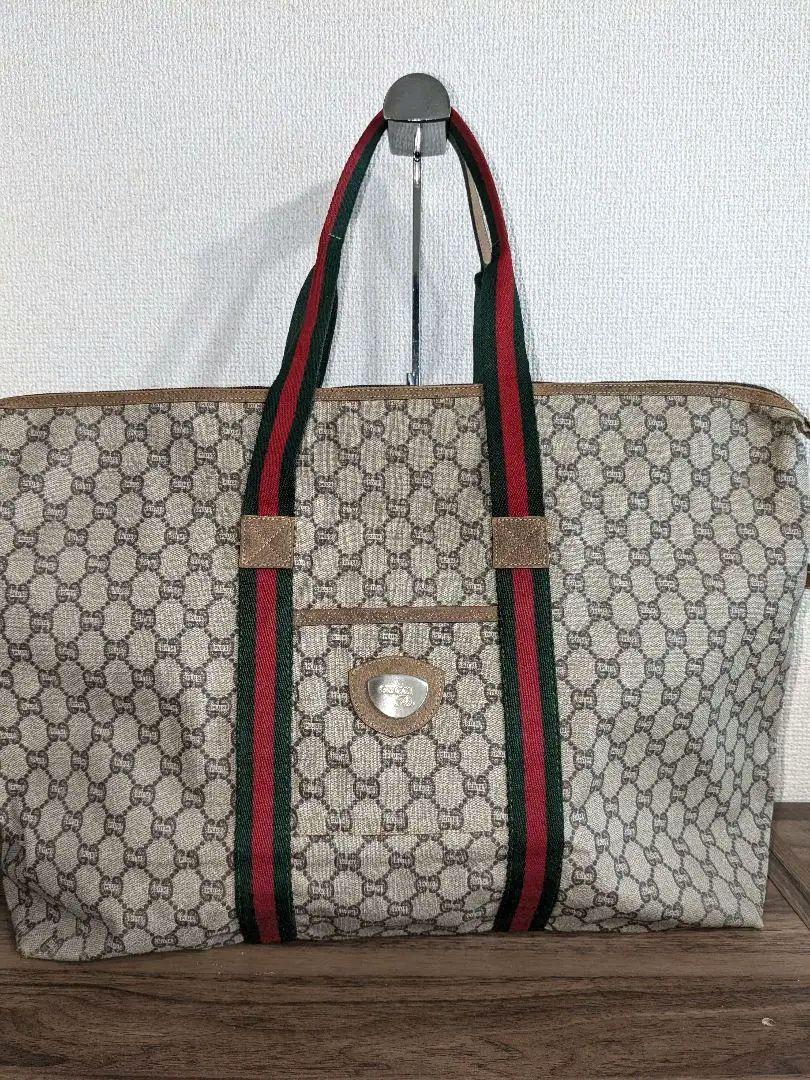 GUCCI グッチ シェリーライン オールド PLUS ヴィンテージ ボストン