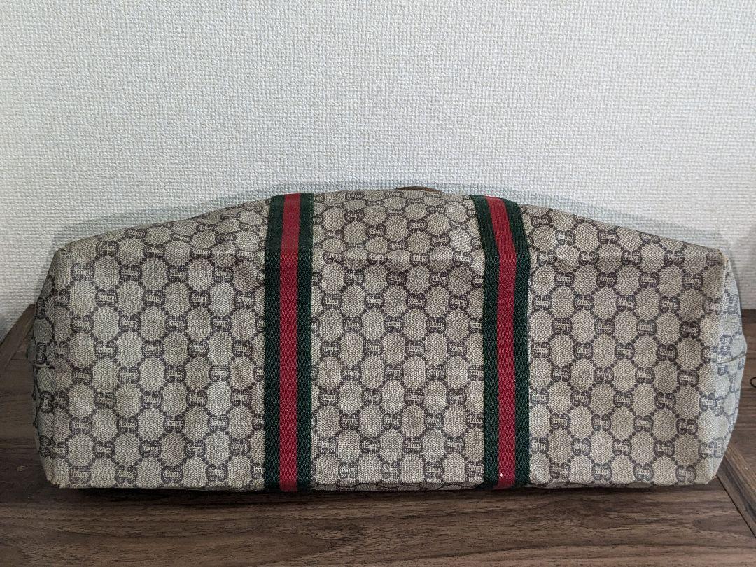 GUCCI グッチ シェリーライン オールド PLUS ヴィンテージ ボストン