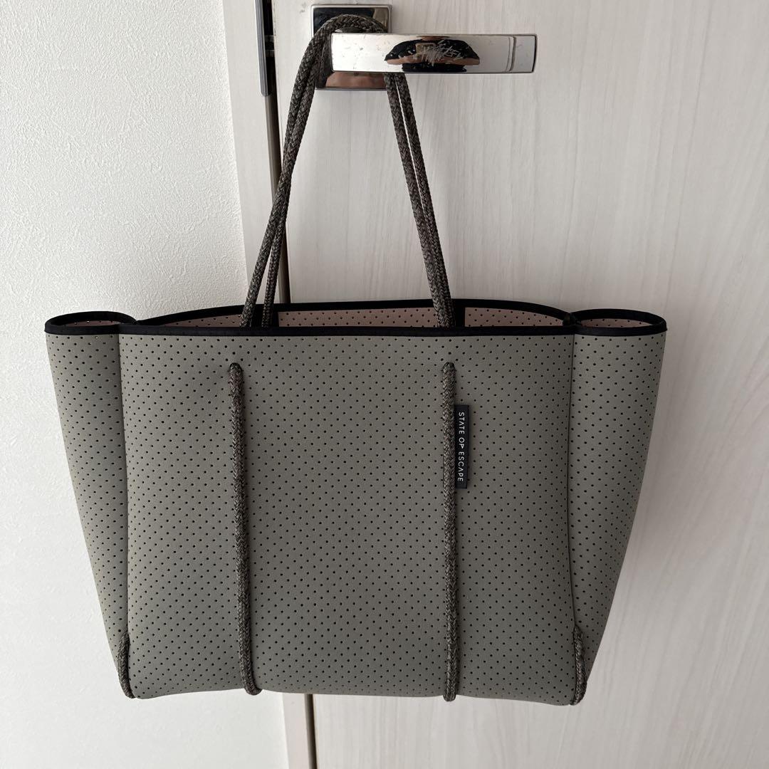 STATE OF ESCAPE カーキー系 トートバッグ セット