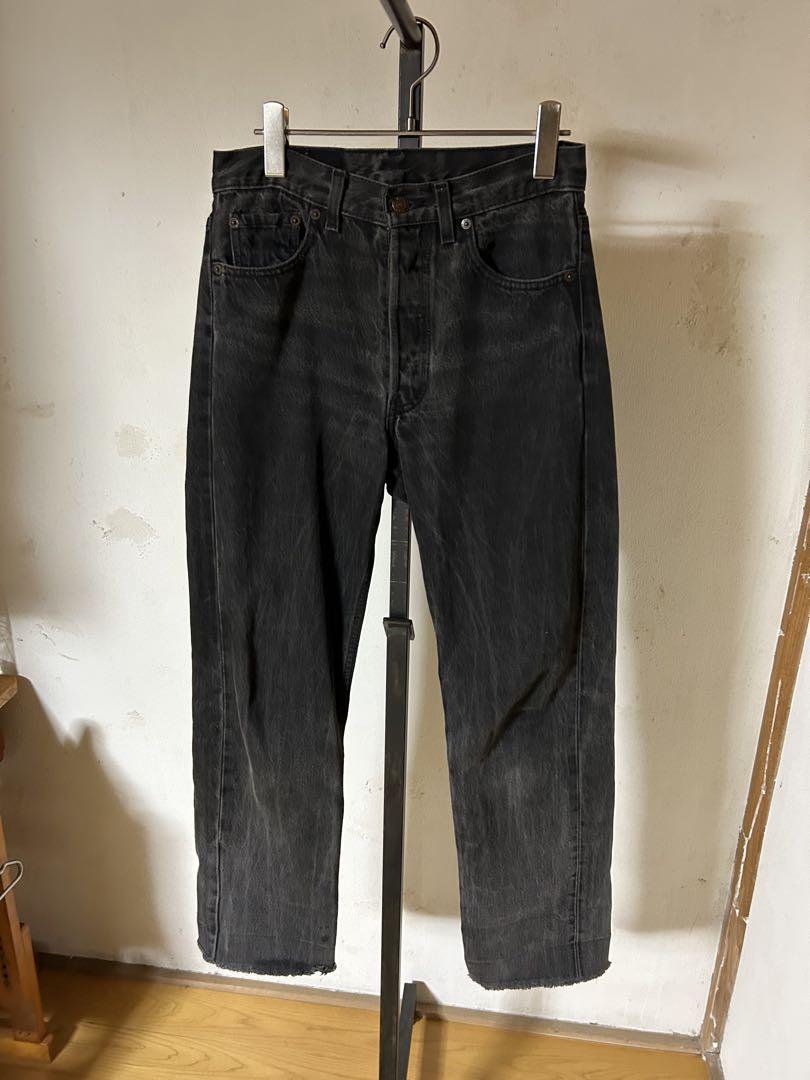 90s levis 501 black USA製