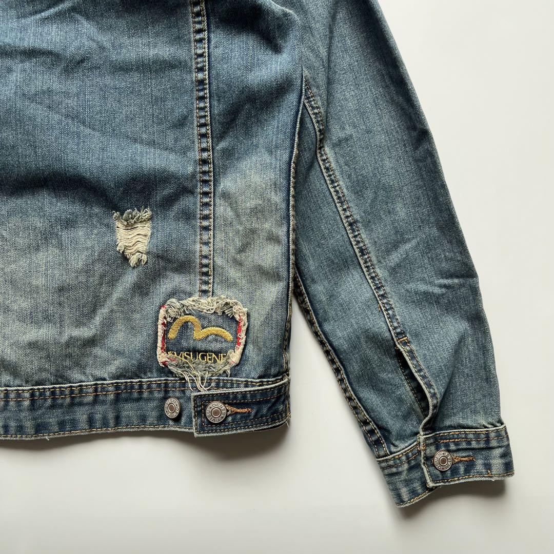 EVISU GENES エヴィスジーンズ デニムジャケット カモメ A988