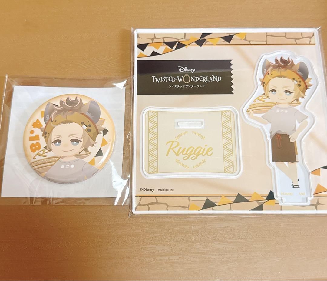 ツイステ くつろぎマイルーム 缶バッジ ルーク 缶バッジくつろぎマイルームver.ルーク・ハント【ANIPLEX限定