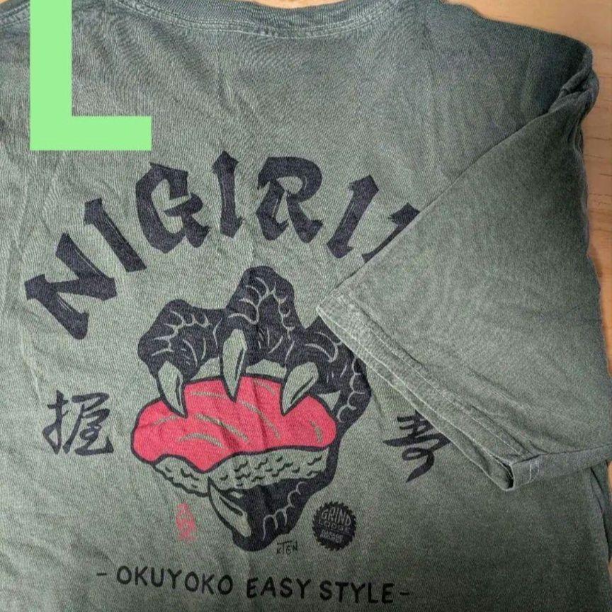 インポート・海外人気ブランド ニギリバ グラインドロッヂ GRIND LODGE Tシャツ Lサイズ - メルカリ テーブル・チェア・ハンモック