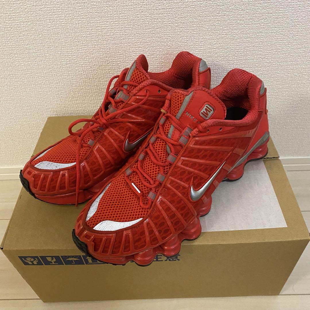 入手困難NIKE SHOX TL SPEED RED ナイキ　ショック　TL