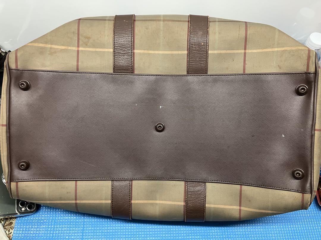 Burberry　バーバリー　ボストンバッグ マルチカラー　ビンテージ
