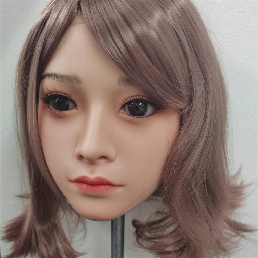 等身大ドール 軟質シリコンヘッド01 口可動 M16 カスタムドール パーツ