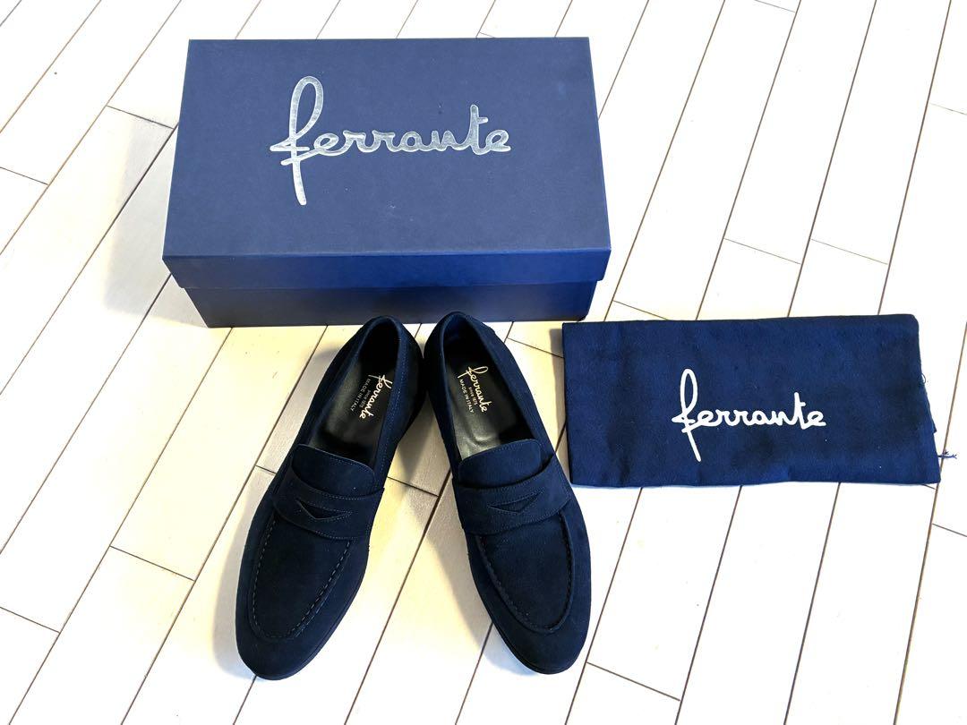 FERRANTE フェランテ ISEO イセオ　スエードローファー　６　［新品］