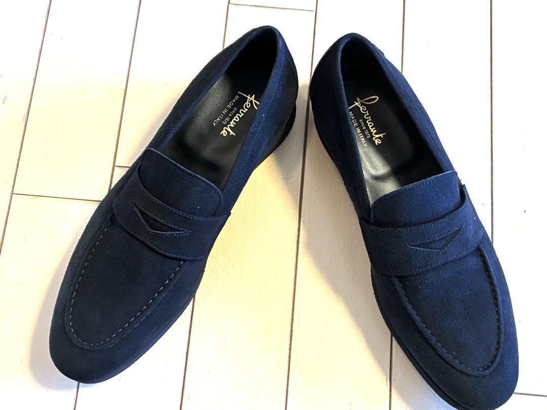 FERRANTE フェランテ ISEO イセオ　スエードローファー　６　［新品］