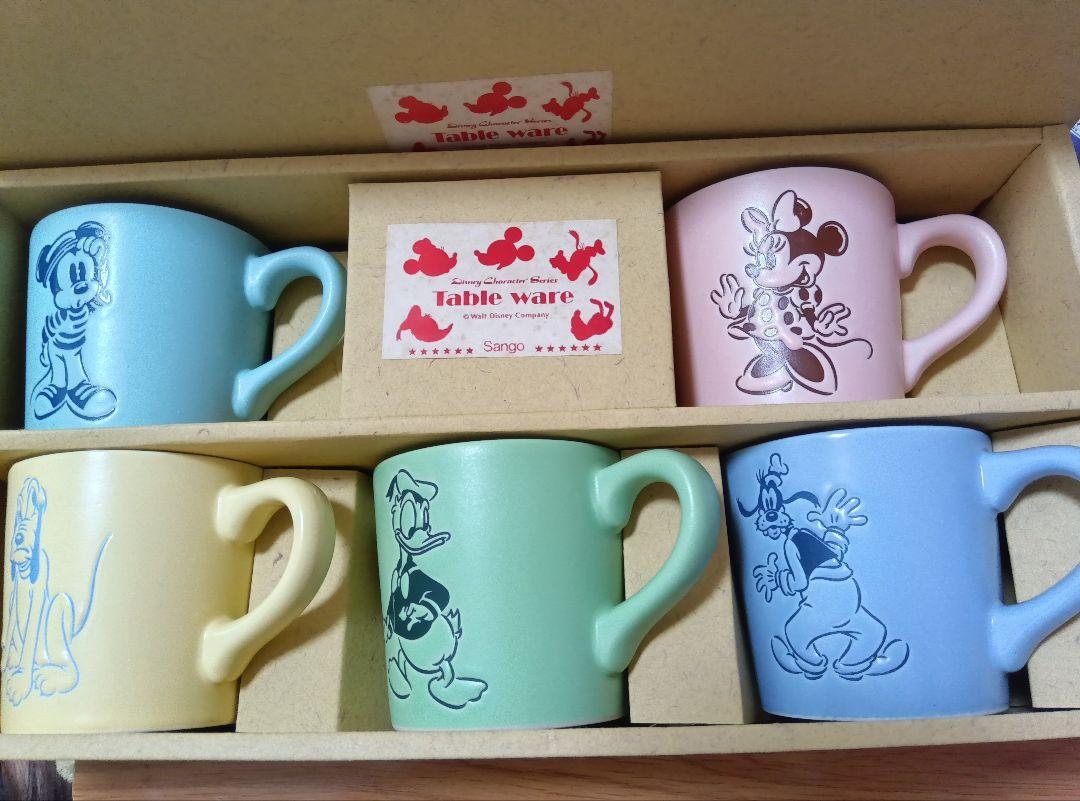 ディズニ食器 Sango Disneyレトロ 5個セット