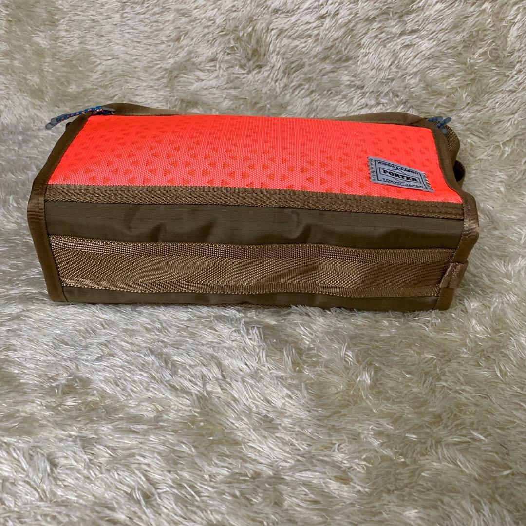 【極美品】ポーター ヘキサリア ショルダーバッグ(M)  フーシャピンク【ポーター／ヨシダカバン】