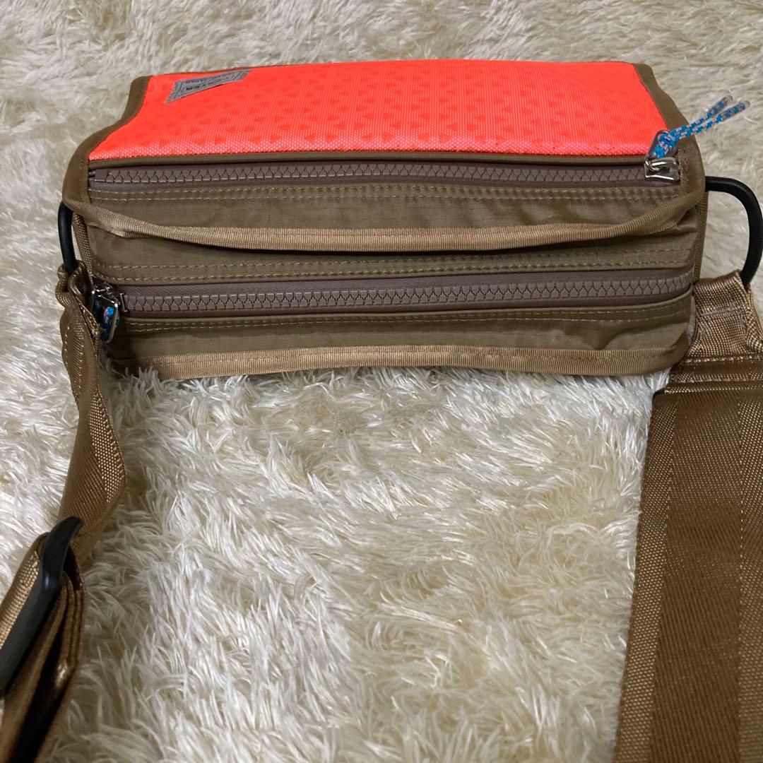 【極美品】ポーター ヘキサリア ショルダーバッグ(M)  フーシャピンク【ポーター／ヨシダカバン】