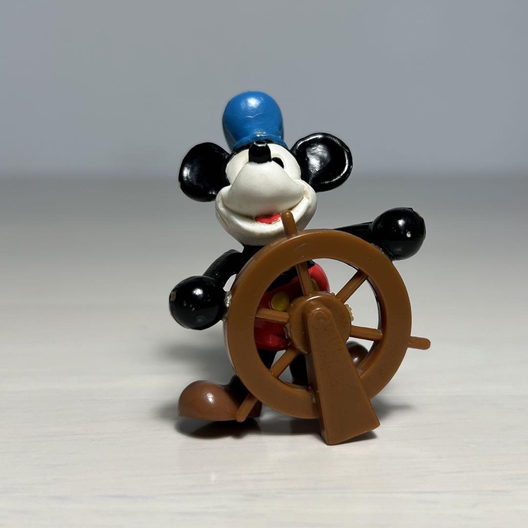 ディズニー ミッキーマウス 蒸気船ウィリー PVC フィギュア