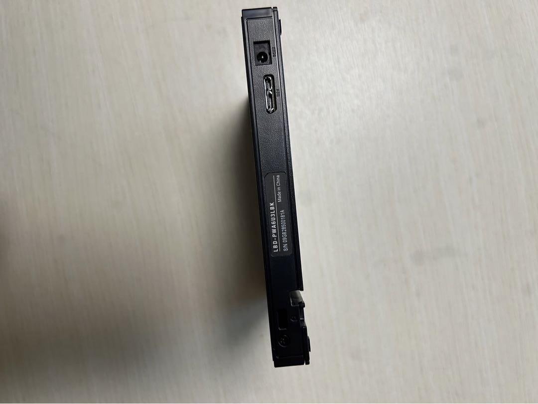 ロジテック Blu-ray disk drive LBD-PWA6U3LBK