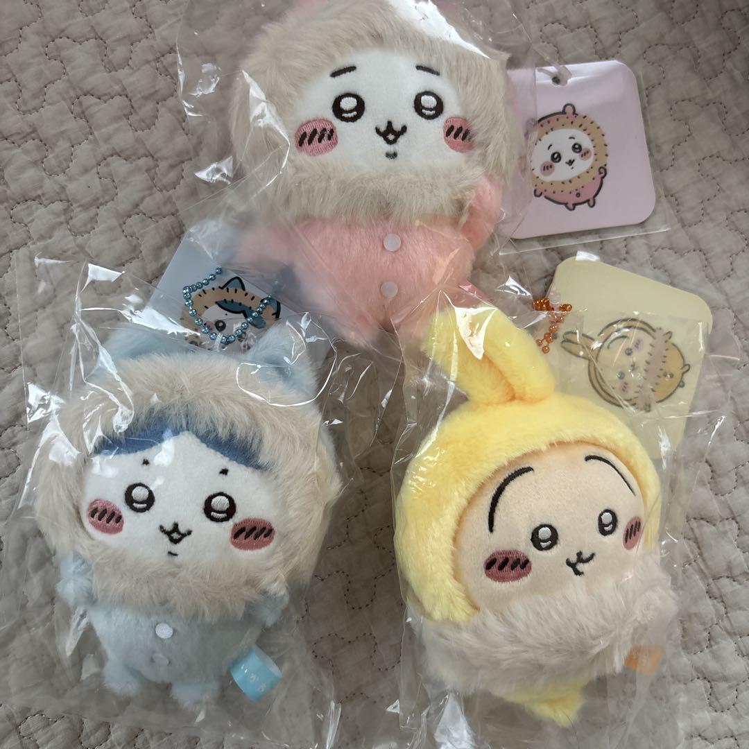 ちいかわ フッサフッサなパジャママスコット ちいかわ ハチワレ