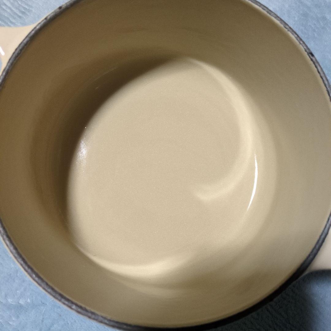 人気海外ブランドアイテム｜ファッション通販 美品 クリーム色14 両手鍋 CREUSET LE 調理器具