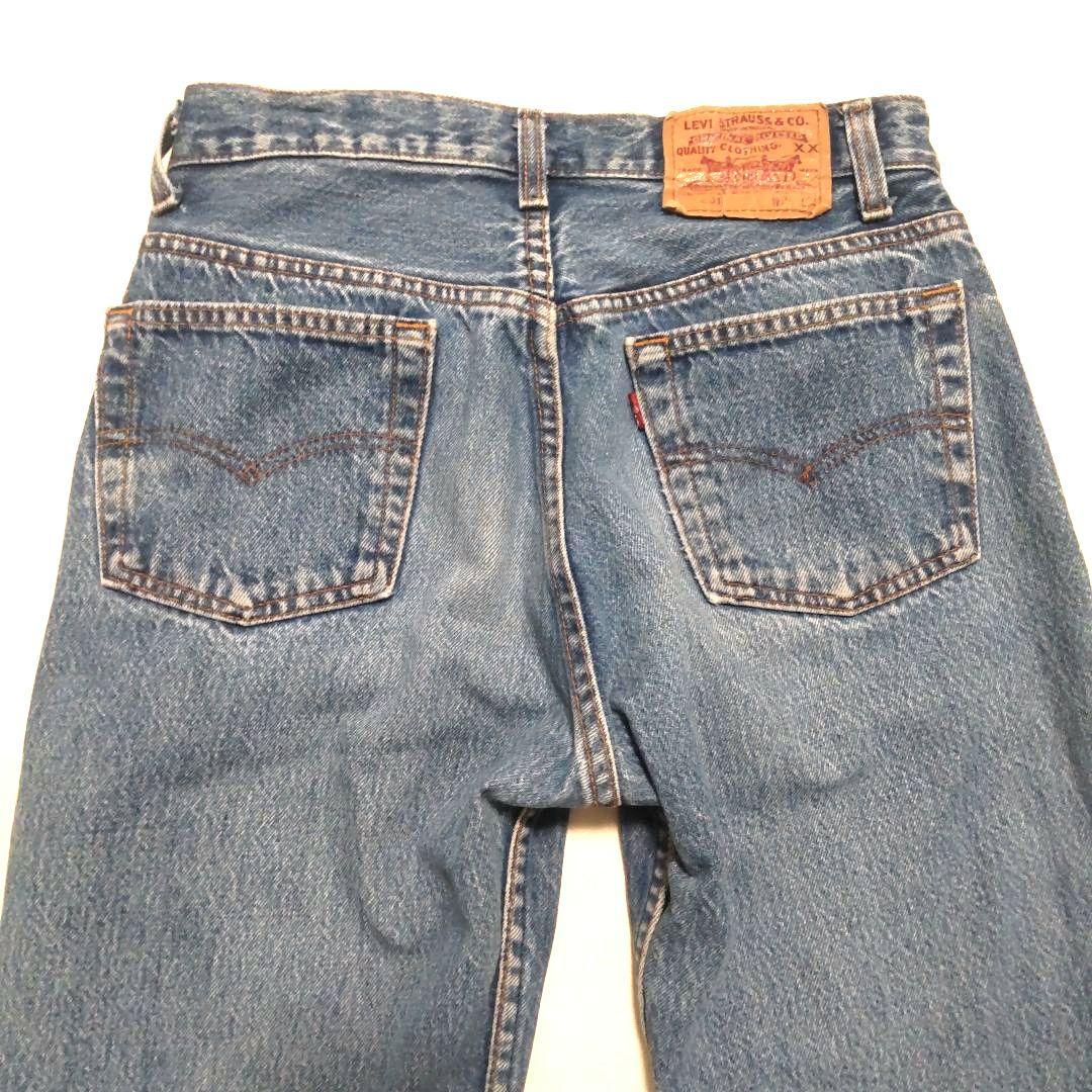 90s USA製 赤文字 ハチナナ リーバイス501 デニムパンツ - メルカリ