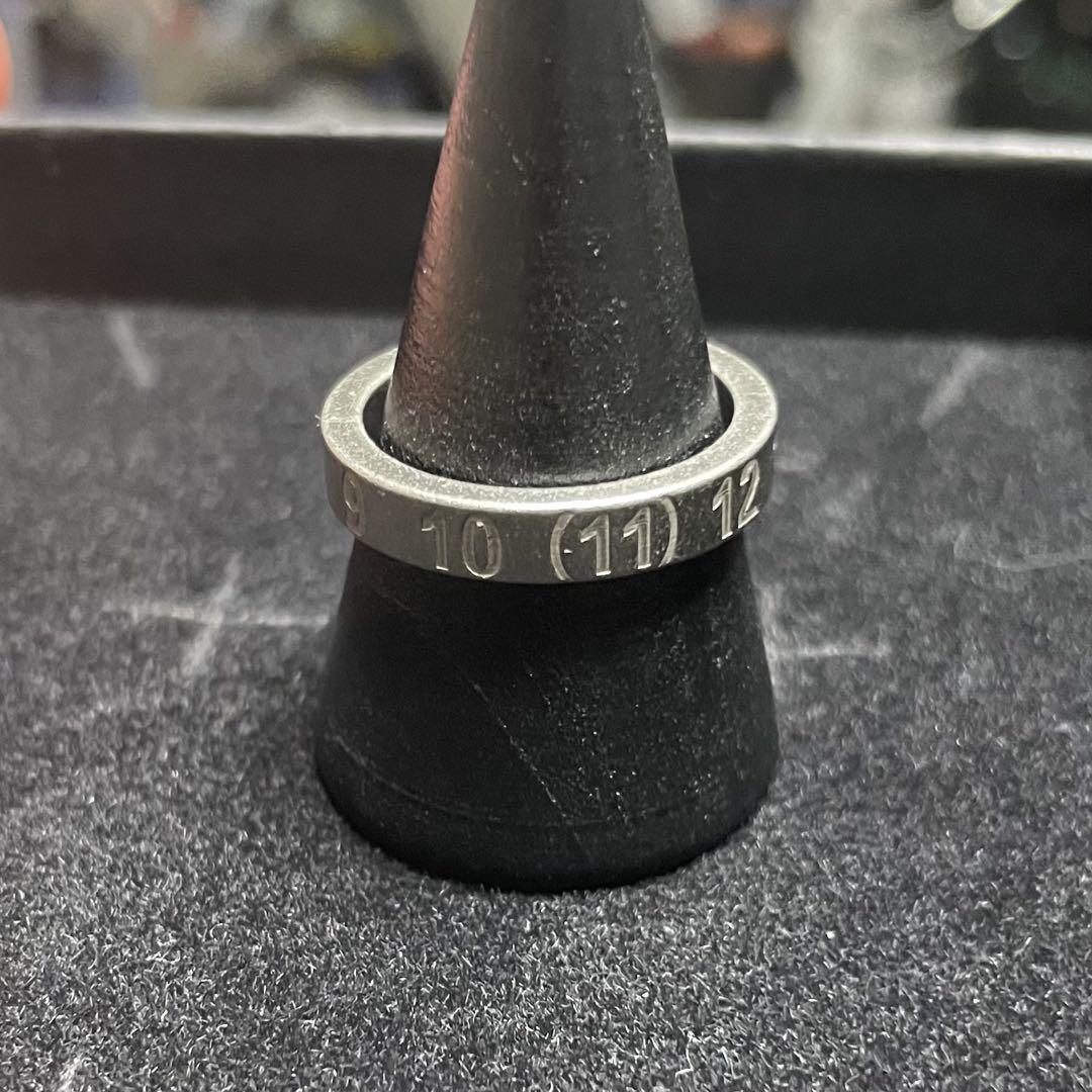 【送料込】 Maison silver925 指輪 Margielaマルジェラナンバーリング アクセサリー
