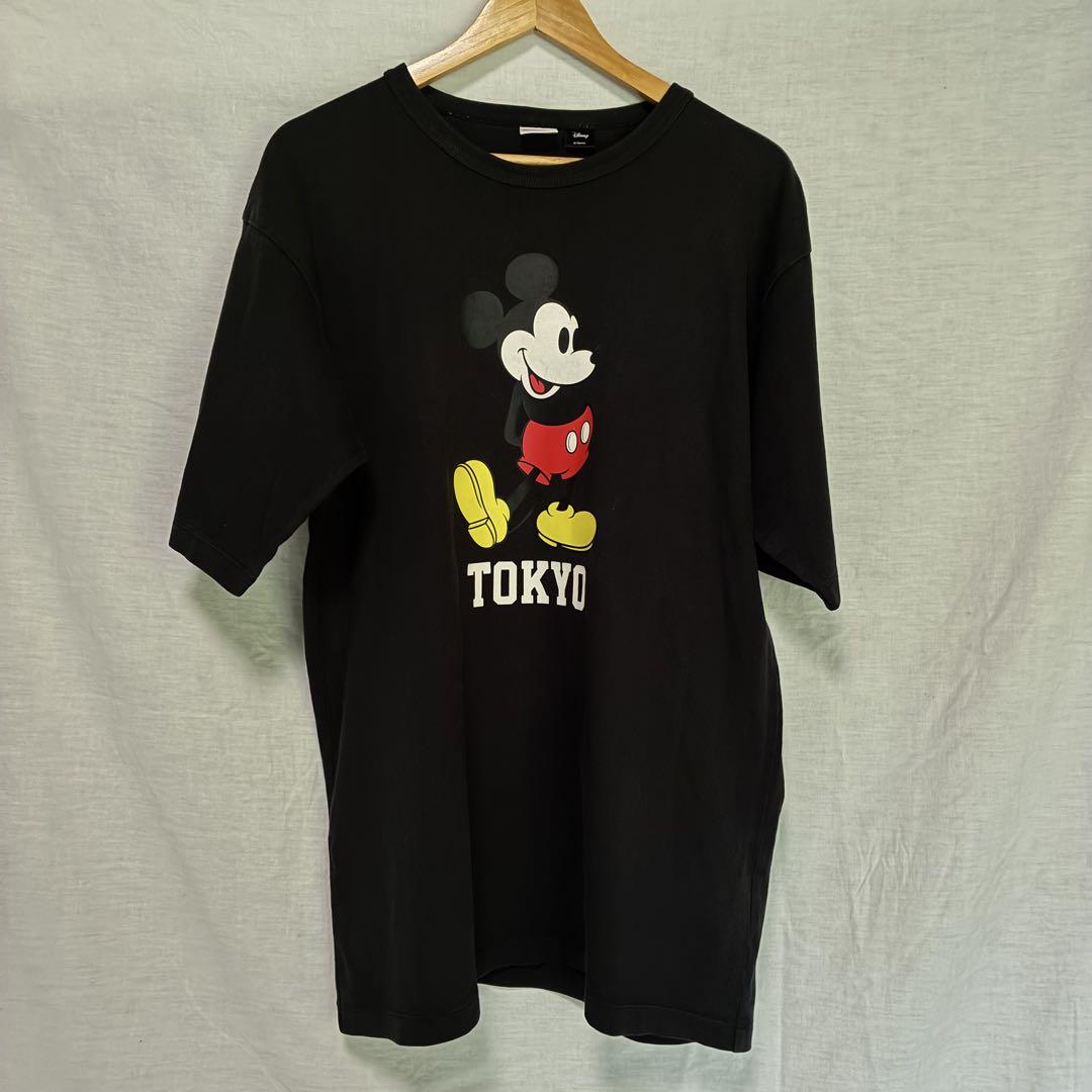 champion ミッキーマウス TOKYO Tシャツ ブラック 黒 - メルカリ