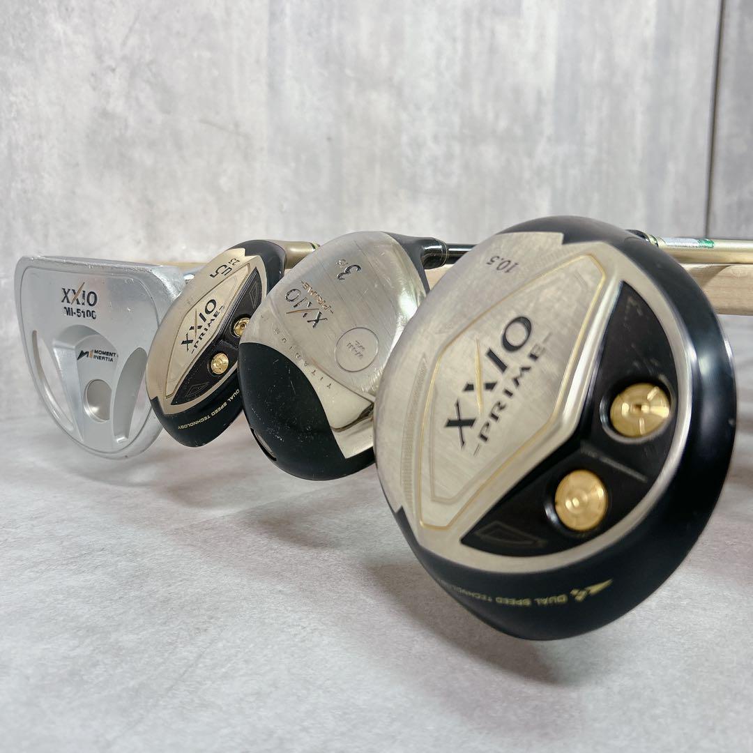 X797 XXIO PRIME メンズ ゴルフ セット 白キャディバッグ - メルカリ