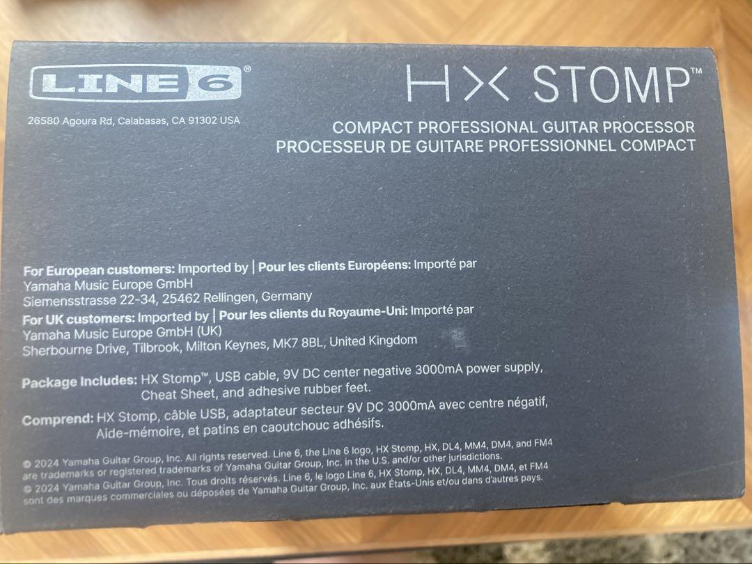 【新品未使用】Line 6 / HX Stomp マルチエフェクター
