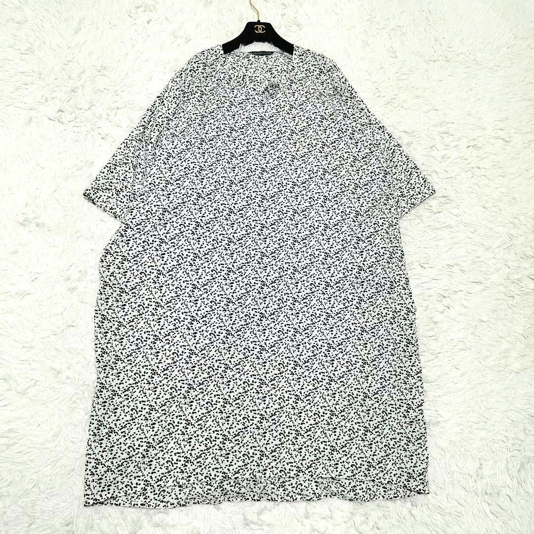 mizuiro ind　print flare ダルメシアン　コットンワンピース
